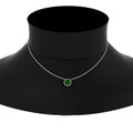 Thumbnail 67 - round-bezel-solitaire-emerald-half-carat-pendant-in-white-gold-FD-PD10538ROGEMGRNECK-NL-0.50CT-WG