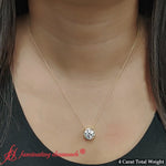 Load image into Gallery viewer, round-bezel-solitaire-lab-diamond-4-carat-pendant-in-14k-yellow-gold-fdpd10538ro-4-00-ct-10