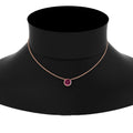 Thumbnail 47 - round-bezel-solitaire-pink-sapphire-half-carat-pendant-in-rose-gold-FD-PD10538ROGSADRPINECK-NL-0.50CT-RG