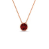 Load image into Gallery viewer, Round Bezel Solitaire Diamond 1.50 Carat Pendant