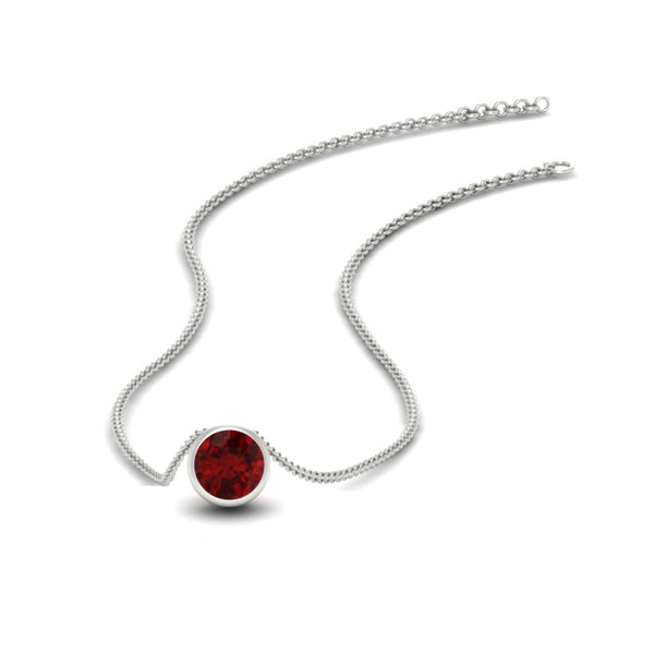 round-bezel-solitaire-ruby-half-carat-pendant-in-white-gold-FD-PD10538ROGRUDR-NL-0.50CT-WG