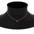Thumbnail 87 - round-bezel-solitaire-ruby-half-carat-pendant-in-yellow-gold-FD-PD10538ROGRUDRNECK-NL-0.50CT-YG