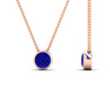 Load image into Gallery viewer, Round Bezel Solitaire Diamond 1.50 Carat Pendant