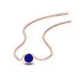 Thumbnail 28 - round-bezel-solitaire-sapphire-half-carat-pendant-in-rose-gold-FD-PD10538ROGSABL-NL-0.50CT-RG