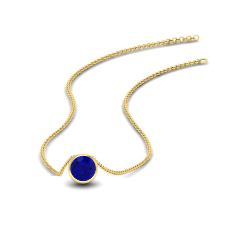 round-bezel-solitaire-sapphire-half-carat-pendant-in-yellow-gold-FD-PD10538ROGSABL-NL-0.50CT-YG