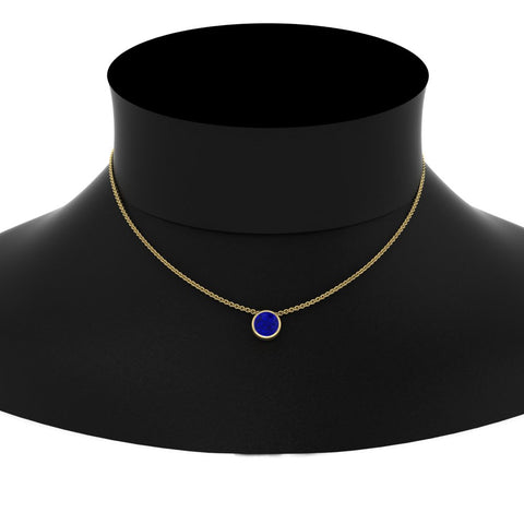 round-bezel-solitaire-sapphire-half-carat-pendant-in-yellow-gold-FD-PD10538ROGSABLNECK-NL-0.50CT-YG