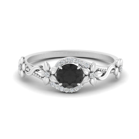 round-black-diamond-and-diamond-flower-engagement-ring-in-FD10057RORGBLACKANGLE3-NL-WG-GS