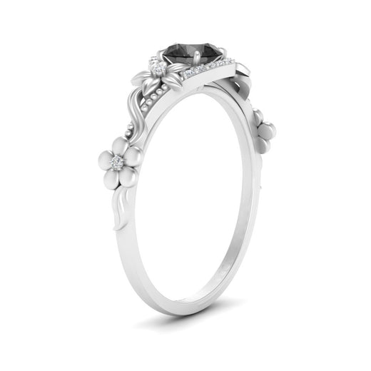 round-black-diamond-and-diamond-flower-engagement-ring-in-FD10057RORGBLACKANGLE3-NL-WG-GS