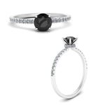 Load image into Gallery viewer, round-black-diamond-and-halo-engagement-ring-in-white-gold-FD9168RORGBLACK-NL-WG-GS.jpg