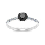 Load image into Gallery viewer, round-black-diamond-and-halo-engagement-ring-in-white-gold-FD9168RORGBLACK-NL-WG-GS.jpg