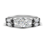 Load image into Gallery viewer, round-black-diamond-floating-marquise-accent-ring-with-eternity-wedding-band-in-white-gold-FDEWB9398ROGBLACK-NL-WG.jpg?v=1758802262
