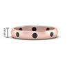 Load image into Gallery viewer, round-black-diamond-flush-eternity-wedding-band-in-rose-gold-FD10979ROGBLACK-NL-RG.jpg