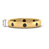 Load image into Gallery viewer, round-black-diamond-flush-eternity-wedding-band-in-yellow-gold-FD10979ROGBLACK-NL-YG.jpg