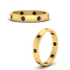 Load image into Gallery viewer, round-black-diamond-flush-eternity-wedding-band-in-yellow-gold-FD10979ROGBLACK-NL-YG.jpg