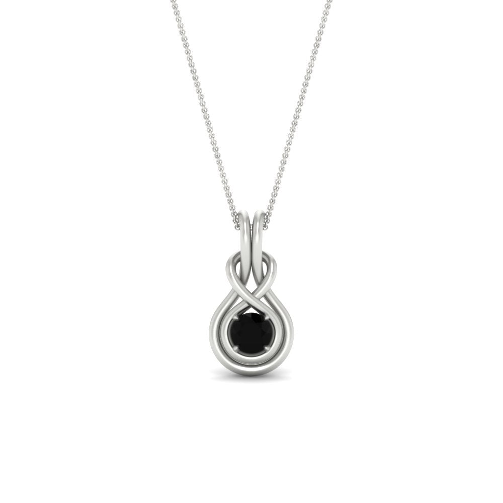 round-black-diamond-solitaire-infinity-knot-pendant-in-white-gold