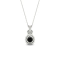 Thumbnail 82 - round-black-diamond-solitaire-infinity-knot-pendant-in-white-gold