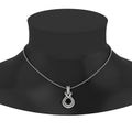 Thumbnail 85 - round-black-diamond-solitaire-infinity-knot-pendant-in-white-gold
