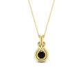 Thumbnail 87 - round-black-diamond-solitaire-infinity-knot-pendant-in-yellow-gold