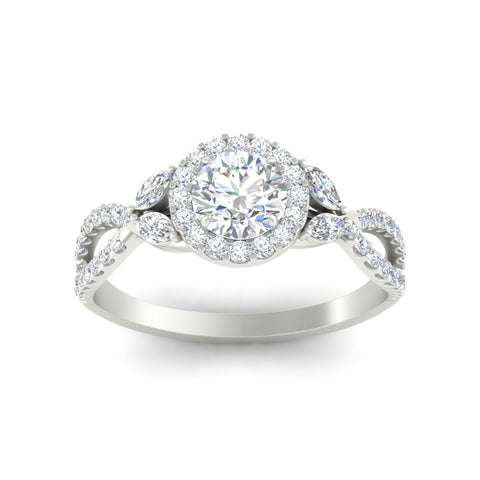 round-brilliant-diamond-ring-with-u-prong-pavé-shank-in-white-gold-fdenr3303rorangle5-nl-wg