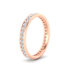 Load image into Gallery viewer, round-channel-set-eternity-band-in-rose-gold-fdewb158angle2-nl-rg