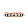Load image into Gallery viewer, round-channel-set-eternity-band-with-black-diamond-in-rose-gold-fdewb158gblacksleep-nl-rg