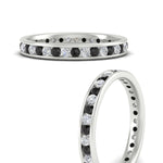 Load image into Gallery viewer, round-channel-set-eternity-band-with-black-diamond-in-white-gold-fdewb158gblackangle3-nl-wg
