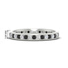 Load image into Gallery viewer, round-channel-set-eternity-band-with-black-diamond-in-white-gold-fdewb158gblacksleep-nl-wg-hw