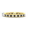 Load image into Gallery viewer, round-channel-set-eternity-band-with-black-diamond-in-yellow-gold-fdewb158gblacksleep-nl-yg-hw