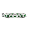 Load image into Gallery viewer, round-channel-set-eternity-band-with-emerald-in-white-gold-fdewb158gemgrsleep-nl-wg-hw