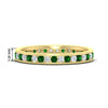 Load image into Gallery viewer, round-channel-set-eternity-band-with-emerald-in-yellow-gold-fdewb158gemgrsleep-nl-yg-hw