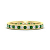 Load image into Gallery viewer, round-channel-set-eternity-band-with-emerald-in-yellow-gold-fdewb158gemgrsleep-nl-yg