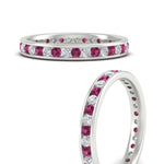 Load image into Gallery viewer, round-channel-set-eternity-band-with-pink-sapphire-in-white-gold-fdewb158gsadrpiangle3-nl-wg
