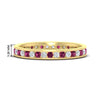 Load image into Gallery viewer, round-channel-set-eternity-band-with-pink-sapphire-in-yellow-gold-fdewb158gsadrpisleep-nl-yg-hw