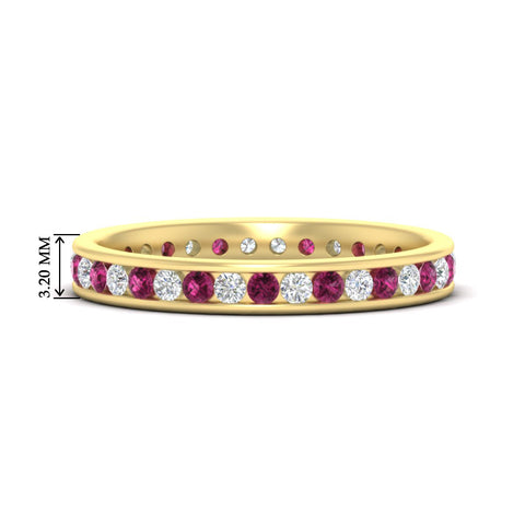 round-channel-set-eternity-band-with-pink-sapphire-in-yellow-gold-fdewb158gsadrpisleep-nl-yg-hw
