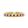 Load image into Gallery viewer, round-channel-set-eternity-band-with-pink-sapphire-in-yellow-gold-fdewb158gsadrpisleep-nl-yg