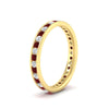 Load image into Gallery viewer, round-channel-set-eternity-band-with-ruby-in-yellow-gold-fdewb158grudrangle2-nl-yg