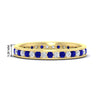 Load image into Gallery viewer, round-channel-set-eternity-band-with-sapphire-in-yellow-gold-fdewb158gsablsleep-nl-yg-hw