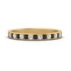 Load image into Gallery viewer, round-channel-stacking-band-with-black-diamond-in-yellow-gold-FD122981BGBLACKANGLE3-NL-YG.jpg