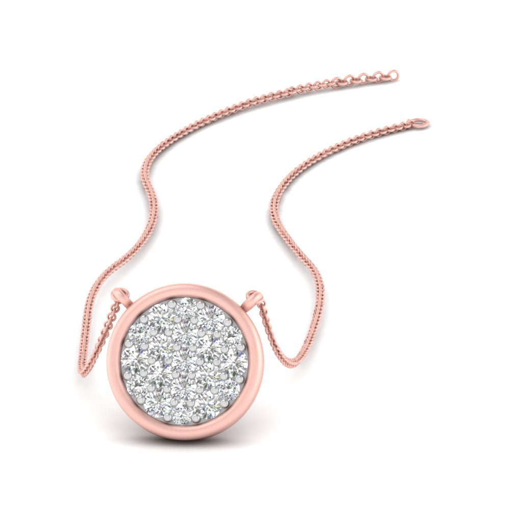 round-cluster-disc-bezel-set-diamond-pendant-in-FD-PD10841-NL-RG