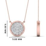 Load image into Gallery viewer, round-cluster-disc-bezel-set-diamond-pendant-in-FD-PD10841-NL-RG