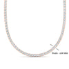 Load image into Gallery viewer, round-cut-13-carat-tennis-diamond-necklace-in-FDNK11334-(0.10CT)ANGLE1-NL-RG