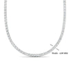 Load image into Gallery viewer, round-cut-13-carat-tennis-diamond-necklace-in-FDNK11334-(0.10CT)ANGLE1-NL-WG