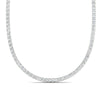 Load image into Gallery viewer, round-cut-13-carat-tennis-diamond-necklace-in-FDNK11334-(0.10CT)ANGLE1-NL-WG
