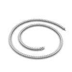 Load image into Gallery viewer, round-cut-13-carat-tennis-diamond-necklace-in-FDNK11334-(0.10CT)ANGLE1-NL-WG