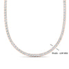 Load image into Gallery viewer, round-cut-13-carat-tennis-diamond-necklace-in-FDNK11334-(0.10CT)ANGLE1-NL-YG