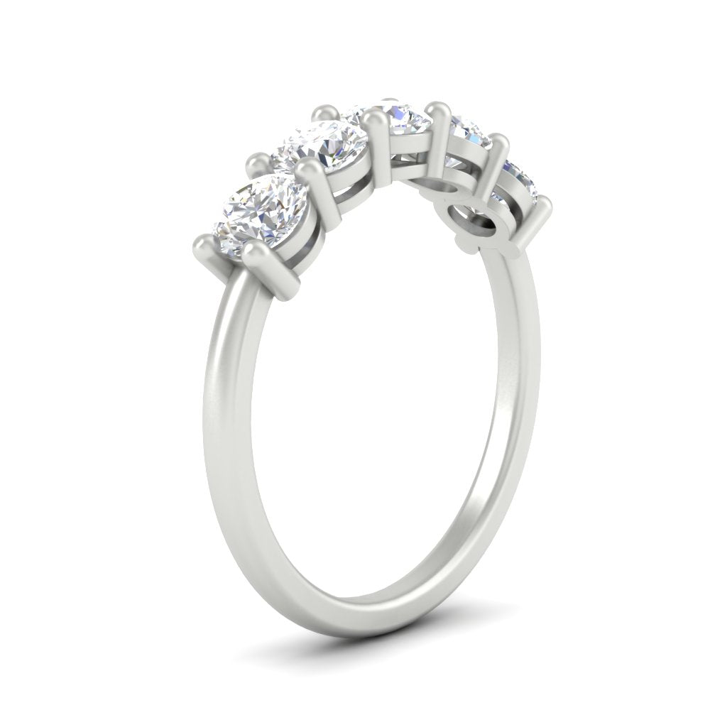 round-cut-2-carat-5-stone-diamond-wedding-ring-in-white-gold-FDENS141ROBANGLE2-2.00CT-NL-WG
