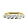 Load image into Gallery viewer, round-cut-2-carat-5-stone-diamond-wedding-ring-in-yellow-gold-FDENS141ROB-2.00CT-NL-YG
