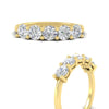 Load image into Gallery viewer, round-cut-2-carat-5-stone-diamond-wedding-ring-in-yellow-gold-FDENS141ROBANGLE3-2.00CT-NL-YG
