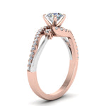 Load image into Gallery viewer, round-cut-2-tone-3-stone-diamond-swirl-engagement-ring-in-FDO50895ROR-NL-RG
