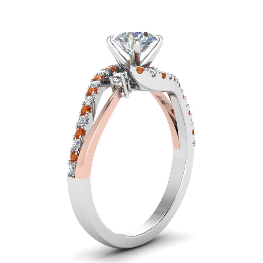 round-cut-2-tone-3-stone-diamond-swirl-engagement-ring-with-orange-sapphire-in-FDO50895RORGSAOR-NL-WG